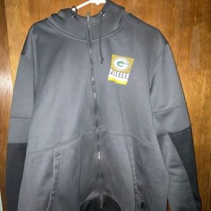 Green Bay Packers Nike Zip Hoodie XXL